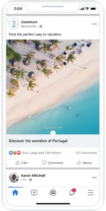 facebook ad example 8