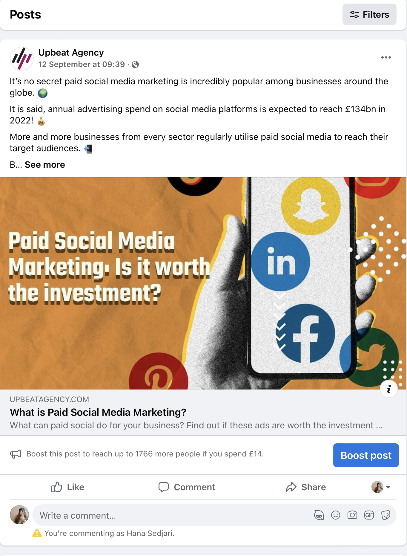 How to use Facebook for your social media marketing