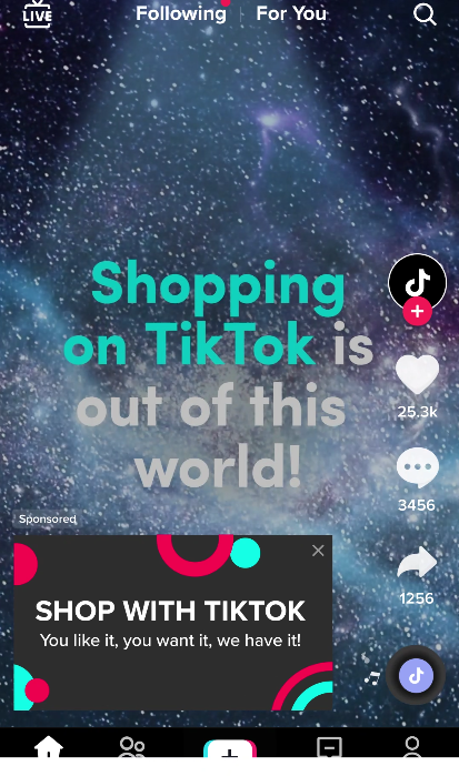 Shopping on TikTok