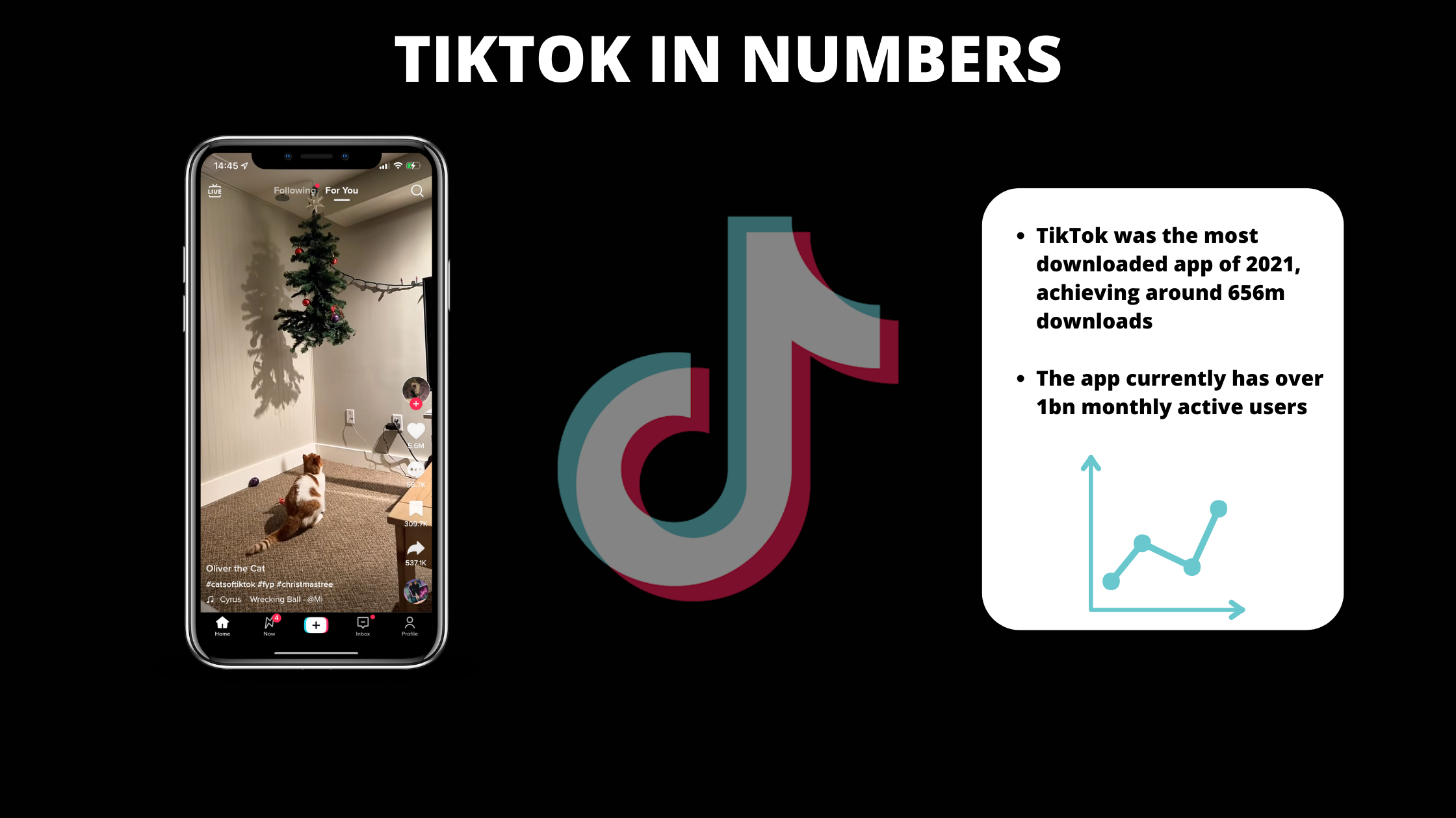 Number of TikTok users